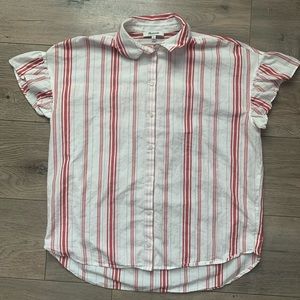 Madewell striped shirt size small